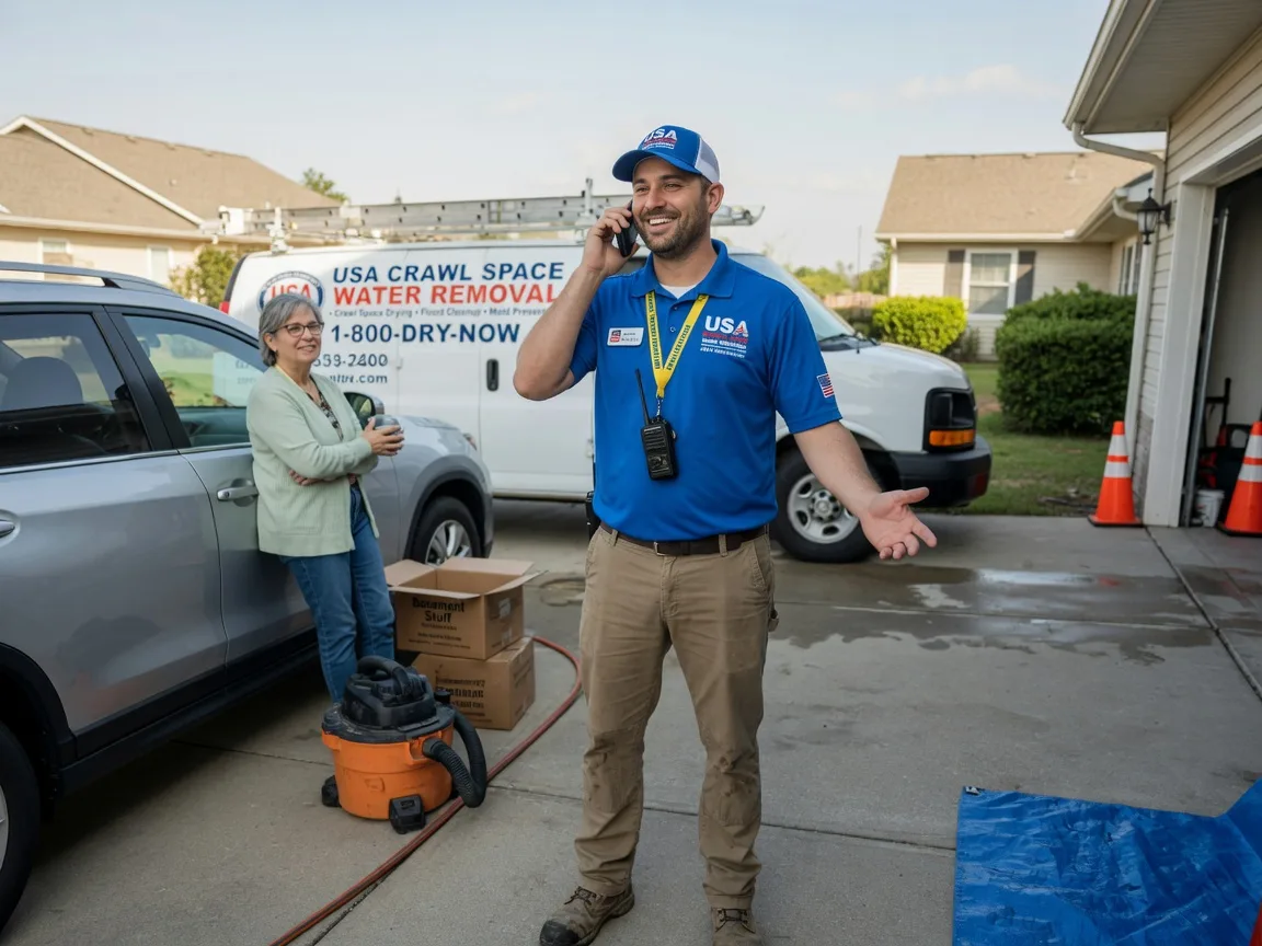 Crawl Space Water Removal Noble, LA FAQs